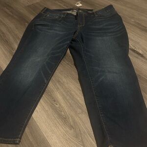 Torrid Dark Indigo Straight Leg Jeans